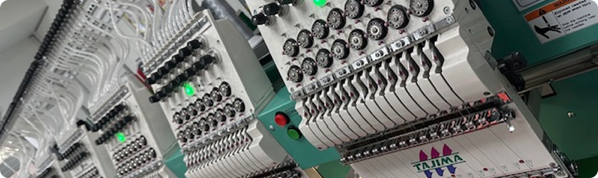 Specialist embroidery on unique items