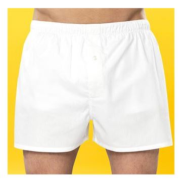 Men's classic boxers - White - XL
