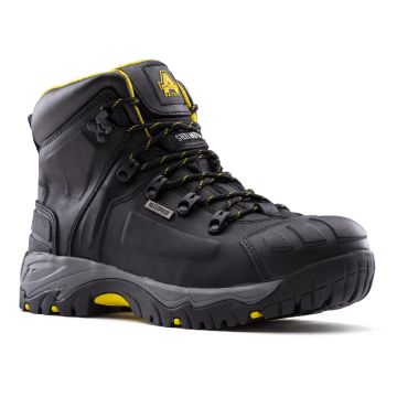 Ambler Wide Fit Safety Boot -Black-7