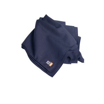 Flame Retardant Shawl - navy - One Size