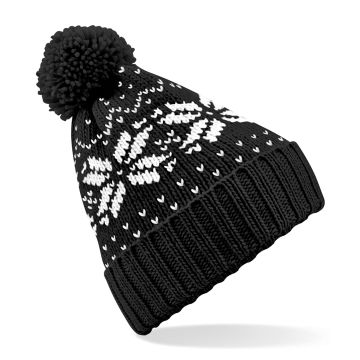 Fair Isle snowstar� beanie