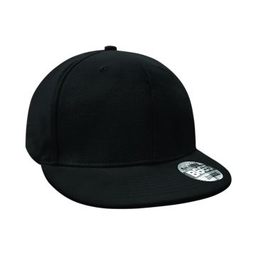 Pro-stretch flat peak cap