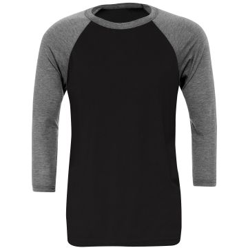 Unisex triblend � sleeve baseball t-shirt