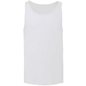 Unisex Jersey tank top - White - XS