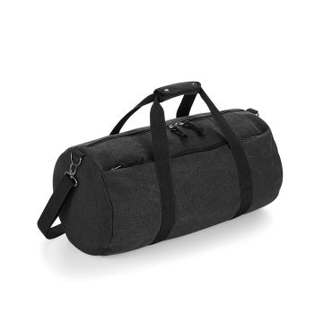Vintage canvas barrel bag - Vintage Black - One size