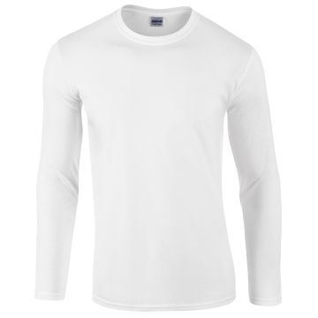 Softstyle� long sleeve t-shirt - White - XL