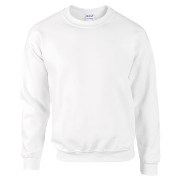 White - XL - DryBlend® adult crew neck sweatshirt