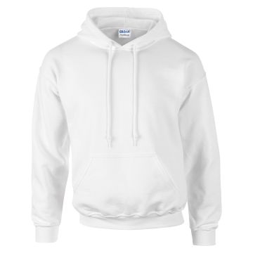 White - XL - DryBlend® adult hooded sweatshirt
