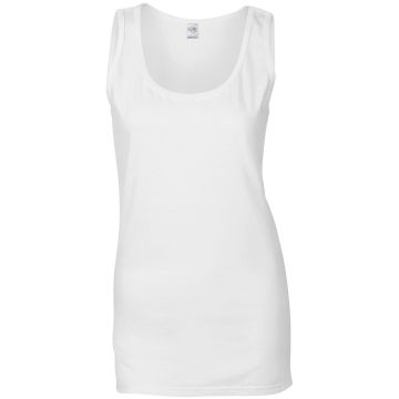 Softstyle� women's tank top - White - XL