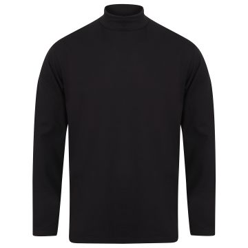 Long sleeve roll neck top - Navy - XL