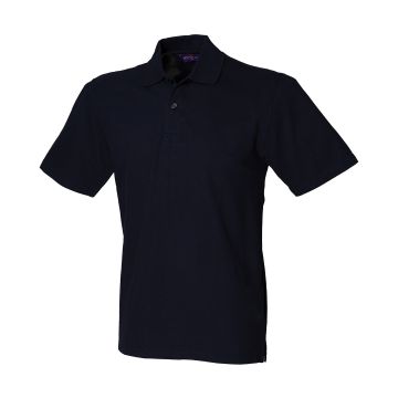 Stretch piqu� polo shirt - Navy - XL
