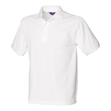 65/35 Classic piqu� polo shirt - White - XS