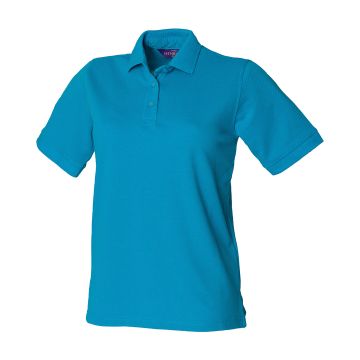 Women's 65/35 polo shirt - Turquoise - XS