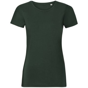 Women's pure organic tee - Bottle Green - 2XL