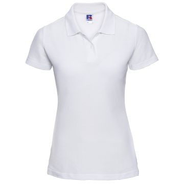 Women's classic polycotton polo - White - XS