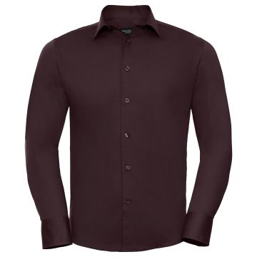 Port - XL - Long sleeve easycare fitted shirt