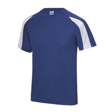 Contrast cool T - Royal Blue/Arctic White - XL