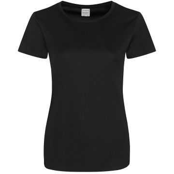 Women's cool smooth T - Jet Black - XS