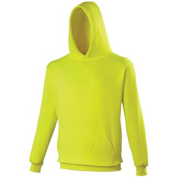 Kids electric hoodie - Electric Yellow - 9/11 Years