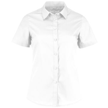 Women's poplin shirt short sleeve - White - Wom 8