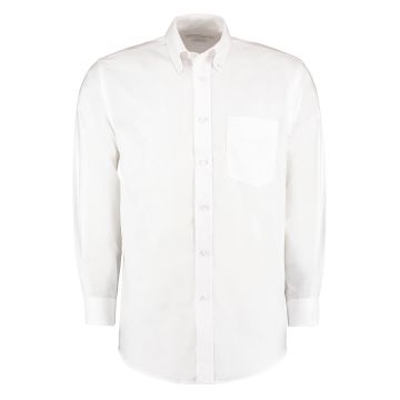 Workplace Oxford shirt long-sleeved (classic fit) - White - 19.5
