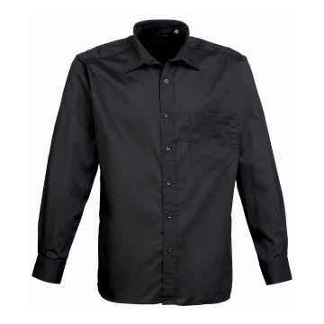 Long sleeve poplin shirt