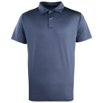 Coolchecker� studded polo - Navy - XL