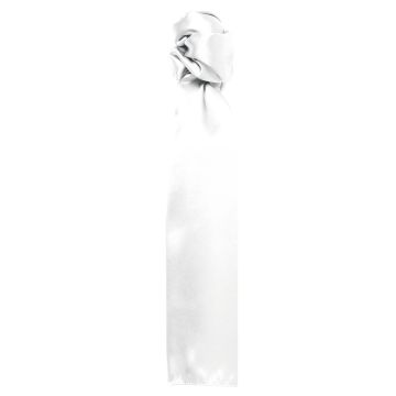 Scarf - plain - White - One size