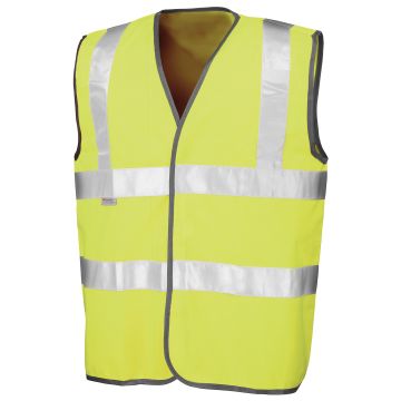 Safety high-viz vest - Fluorescent Yellow - S/M