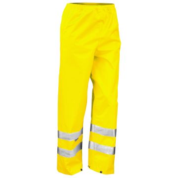 Fluorescent Yellow - SM - Safety hi-viz trousers
