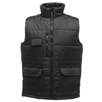 Steller multi-zip bodywarmer - Black - S