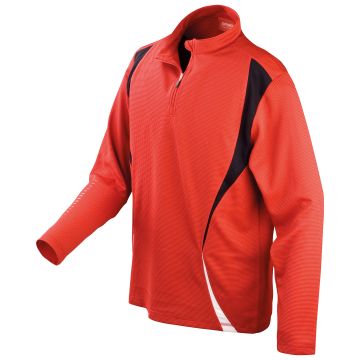 Spiro trial training top - Red/Black/White - XS
