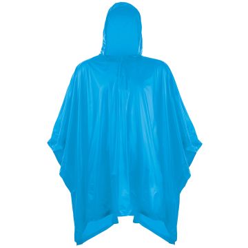 Kids plastic poncho - Sapphire - One size
