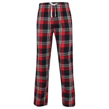 Tartan lounge pants - Red/Navy Check - XS