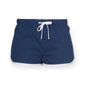 Kids retro shorts - Navy/White - 9/10 Years