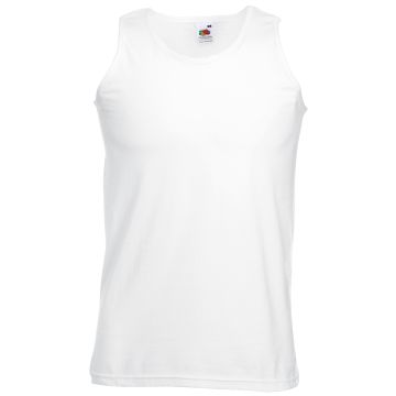 Valueweight athletic vest - White - XL