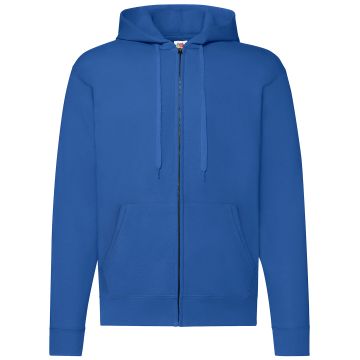 Classic 80/20 hooded sweatshirt jacket - Royal Blue - XL