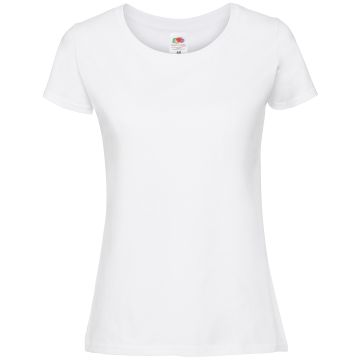 Women's Iconic 195 ringspun premium t-shirt - White - XS