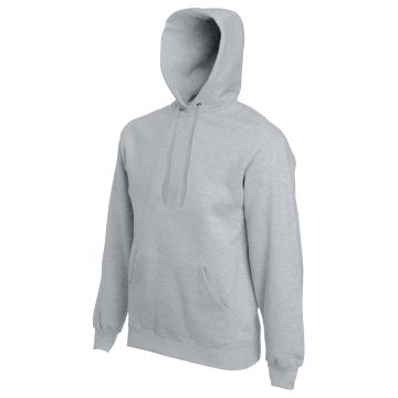 Premium 70/30 hooded sweatshirt - Heather Grey - XL