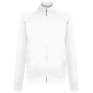 White - XL - Lightweight sweatshirt jacket
