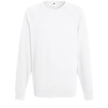 Lightweight raglan sweatshirt - White - XL