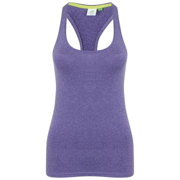 Purple Marl - XS - Women's racerback vest