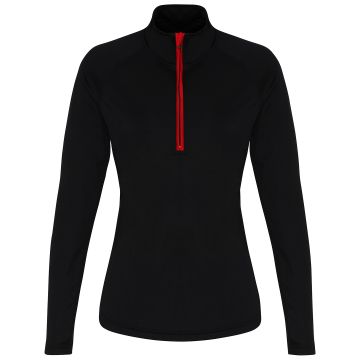Women's TriDri� long sleeve performance � zip