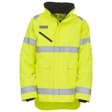 Yellow - XL - Hi-vis Fontaine storm jacket (HVP309)