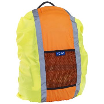 Yellow / Orange - O/S - Hi-vis rucksack covers (HVW068)