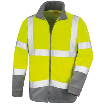 Safety microfleece - Yellow - XL