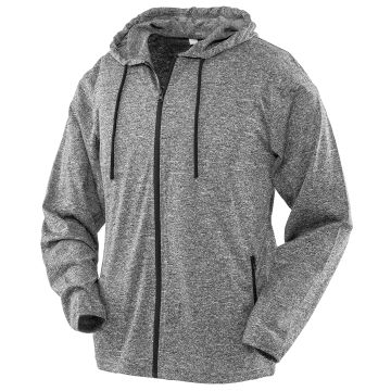 Women's hooded tee jacket