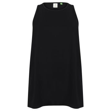 Women's open back vest - Black - L