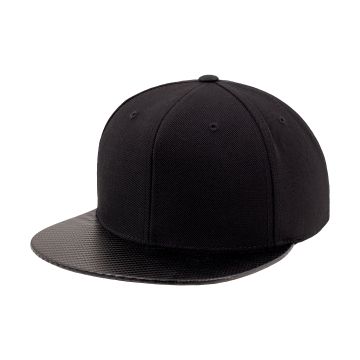 Carbon snapback (6089CA) - Black/Carbon - One size