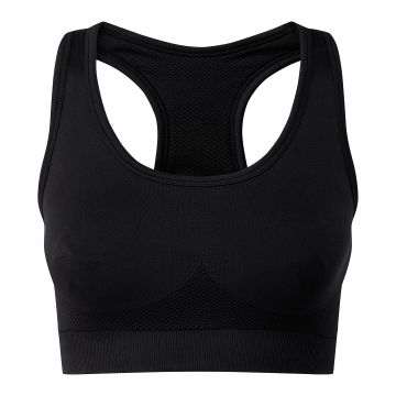 TriDri� seamless '3D fit' multi-sport sculpt solid colour bra